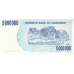 P54 Zimbabwe - 5.000.000 Dollars Year 2008/2008 (Bearer Cheque)